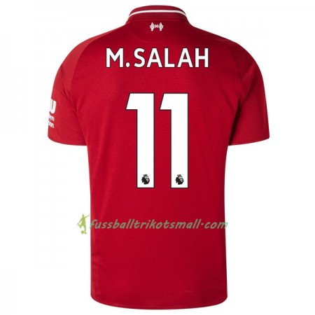 Günstige Fußballtrikots Liverpool M.Salah 11 2018-2019 Kurzarm Heimtrikotsatz kaufen